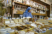 Souvenir shop. St. Peters Basilica. Vatican City. Rome. Italy