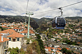 Cable car. Funchal. Madeira. Portugal.