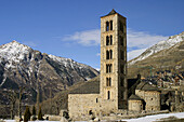 Sant Climent de Taüll. Romanesque church (s. XII). Taüll. Alta Ribagorça. Lleida. Spain