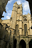 St. Just and St. Pasteur cathedral, Narbonne. Aude, Languedoc-Roussillon. France