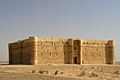 Qasr al Kharanah or Harrana. Desert castle. Jordan.