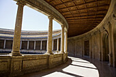 Charles Vs palace, Alhambra. Granada. Andalusia. Spain