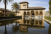 Torre de las Damas. Alhambra. Granada. Andalusia. Spain