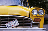 Taxi in Central Park. New York City. USA