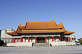 National Concert Hall part of National Chiang Kai-shek Cultural Center in Memorial complex. Taipei. Taiwan