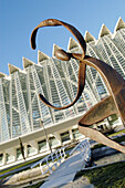 Príncipe Felipe museum of sciences, City of Arts and Sciences, by S. Calatrava. Valencia. Spain