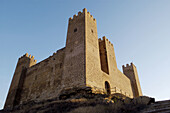 Castle, Sádaba. Cinco Villas, Zaragoza province, Aragón, Spain