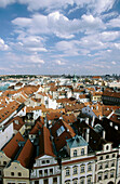 Buildings on Old Town Square. Prague, Czech Republic