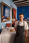 Chefkoch Kai Olischar vom Zezo Restaurant im Hotel Sant Salvador, Arta, Mallorca, Balearen, Spanien, Europa