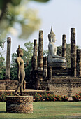 Wat Sra Si Tempel, Alt Sukhothai, Nord Thailand, Thailand