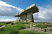 Poulnabrone dolmen, The Burren. Co. Clare, Ireland