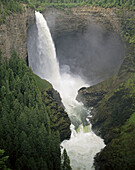 Helmcken Falls, Wells Gray Provincial Park. British Columbia. Canada.
