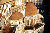 Duomo as seen from Campanile Tower. Florence. Italy.