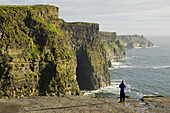 Moher cliffs. Co. Clare. Ireland.