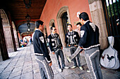 Fiesta, Mariachis. San Miguel de Allende. Mexico.