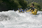 Rafting. Chile.