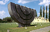 Memorial crematorium. Terezín. Czech Republic.