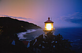 Heceta Head lighthouse. Oregon coast, USA