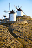 Windmills. Consuegra. Toledo province. Castilla-La Mancha. Spain