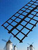 Windmills. Campo de Criptana. Ciudad Real province. Castilla-La Mancha. Spain