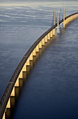 Bridge over sea Malmo-Kopenhagen. Skane. Sweden