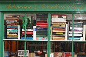 London used books shop in Hampstead. London. England. UK