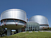 European Court for Human Rights, Strasbourg. Alsace, France
