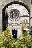 Church Santa María Maggiore in Bergamo. Lombardy, Italy