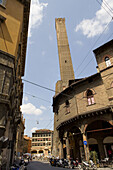 Asinelli Tower, Bologna. Emilia-Romagna, Italy