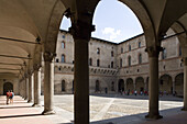 Italia, Lombardia, Milano, Castello Sforzesco.