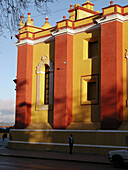 Side façade of cathedral, San Cristóbal de las Casas. Chiapas, Mexico