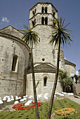 Church of Sant Pere de Galligants monastery, Girona. Catalonia, Spain