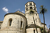Church of Sant Pere de Galligants monastery, Girona. Catalonia, Spain