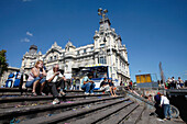 Port Vell and Port Authority building, Barcelona. Catalonia, Spain