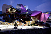 Hotel. Ciudad del Vino, Herederos de Marques de Riscal winery building by Frank O. Gehry. Elciego, Rioja alavesa. Alava, Euskadi, Spain