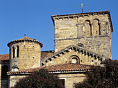 Romanesque collegiate church of Santillana del Mar. Cantabria, Spain