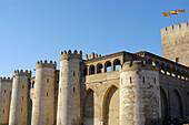 Palacio de la Aljafería. Zaragoza. Aragón, Spain