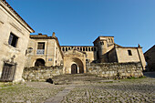 Romanesque collegiate church, Santillana del Mar. Cantabria, Spain