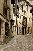 Medieval town of Frías. Burgos province, Castilla-León, Spain