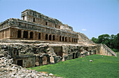 The palace, Mayan ruins of Labná, Yucatán, Mexico