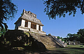 Temple of the Sun, Palenque. Mexico