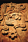 Wall detail. El mascarón. Quintana Roo. Mexico