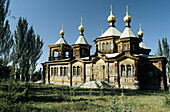 Orthodox church. Karakol. Kyrgyzstan.