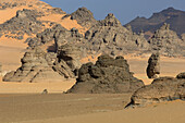 Rock formations, Libya.