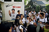 School children in Cagayon de Oro, Mindinao, Philippines