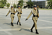 Soldiers. Warsaw, Poland