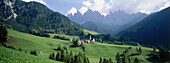 St Maddalena, Val di Funes. Trentino-Alto Adige, Dolomites, South Tyrol, Italy
