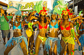 Women in bikini mas (Carnival costumes) at the Trinidad Carnival, Queens Park Savannah, Port of Spain, Island of Trinidad, Trinidad and Tobago