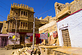 Havelis (former mansions), Jaisalmer, Rajasthan, India