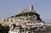 Castle, XIIth century. Biar. Alicante province. Comunitat Valenciana. Spain.